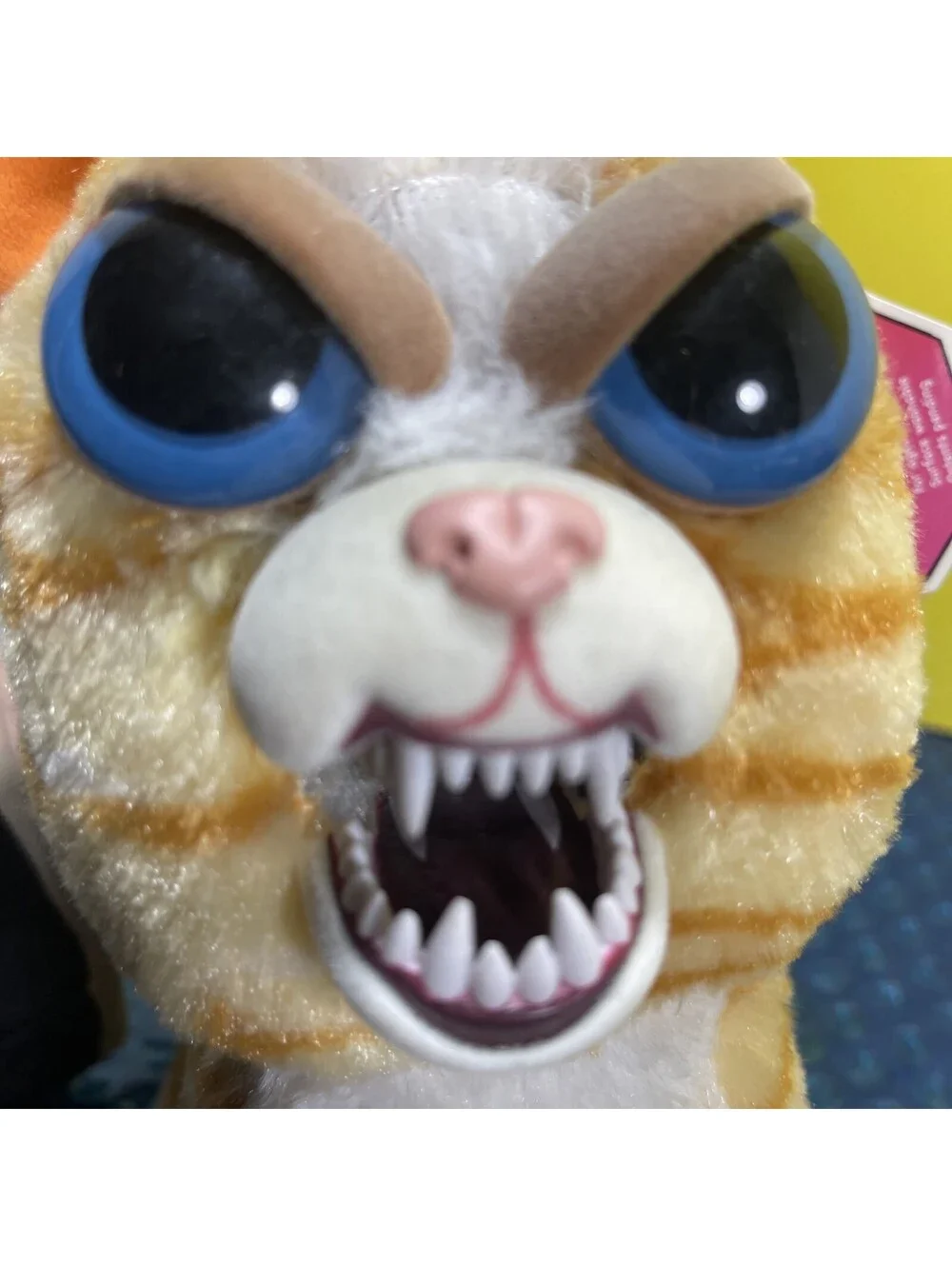 Fiesty Pets Princess Pottymouth Cat Stuffed Animal Plush Interactive Toy 8.5